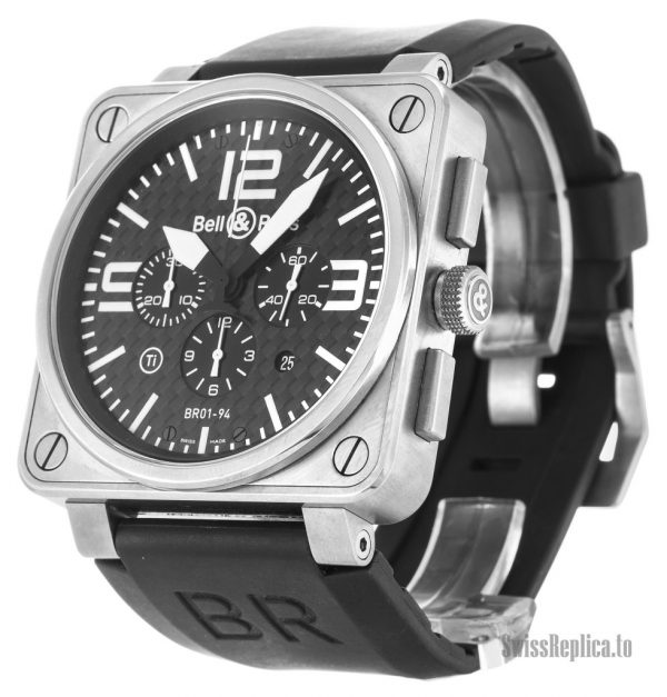 Bell and Ross BR01-94 Chronograph Titanium Men Quartz 46 MM-1_1