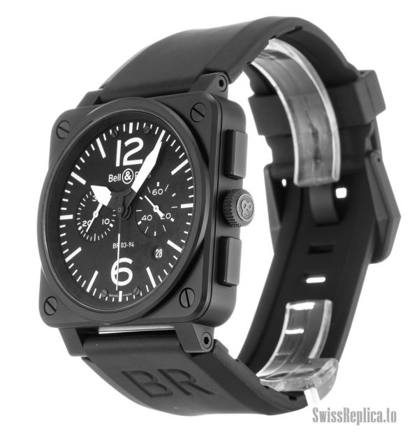 Bell and Ross BR03-94 Chronograph Carbon Men Quartz 42 MM-1_1