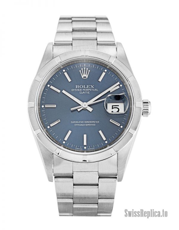 Rolex Oyster Perpetual Date 15210 Unisex Automatic 34 MM-1