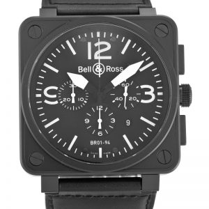 Bell and Ross BR01-94 Chronograph Carbon Men Quartz 46 MM-1