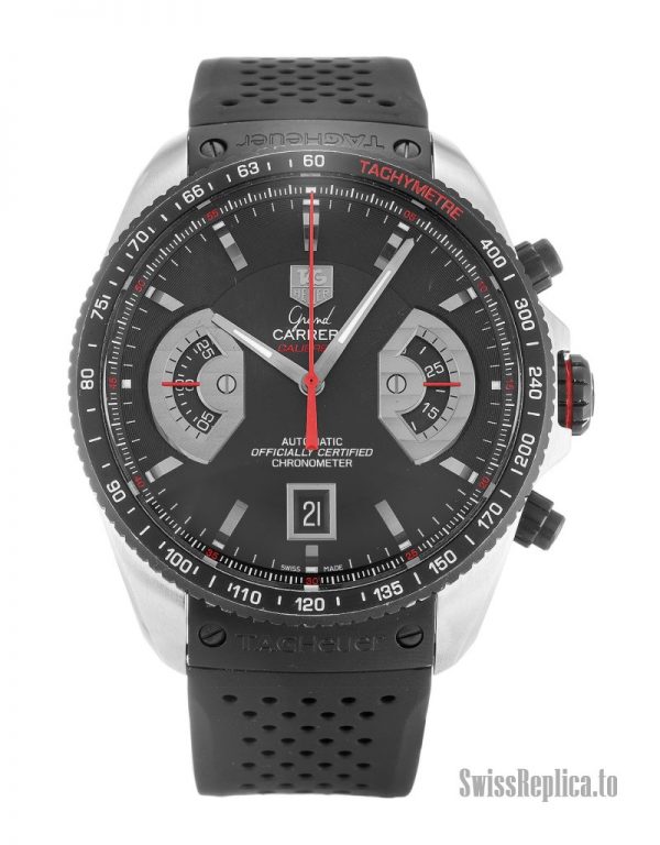 Tag Heuer Grand Carrera CAV511C.FT6016 Men Quartz 43 MM-1