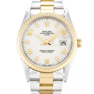 Rolex Oyster Perpetual Date 15223 Unisex Automatic 34 MM-1